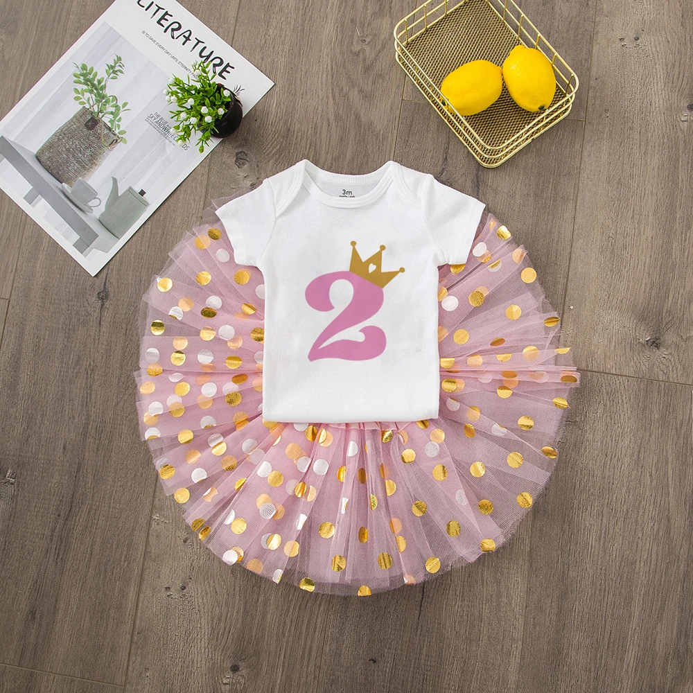 1 / 2 Year Baby Girl Clothes Birthday Party Tutu Dress Set Newborn Baby Girls Birthday Outfits Toddler Infant Girls Costume 5 1 / 2 Year Baby Girl Clothes Birthday Party Tutu Dress Set Newborn Baby Girls Birthday Outfits Toddler Infant Girls Costume 5