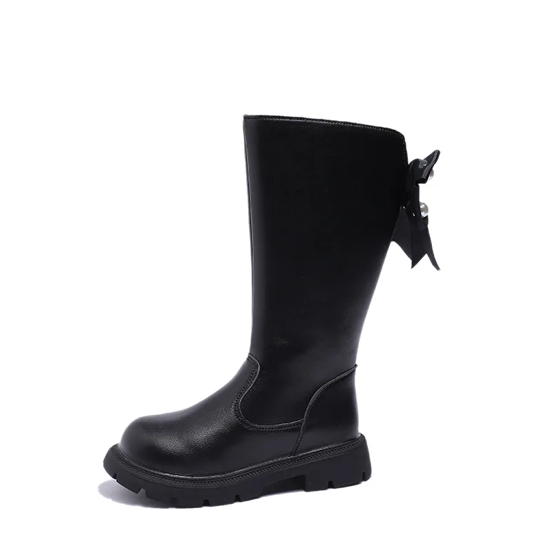 Kids Shoes for Girl Children Shoes Kids Boots Autumn Winter Fashion High Top Student Shoes Girls Sneakers Winter Boots with Bow 5 Kids Shoes for Girl Children Shoes Kids Boots Autumn Winter Fashion High Top Student Shoes Girls Sneakers Winter Boots with Bow 5
