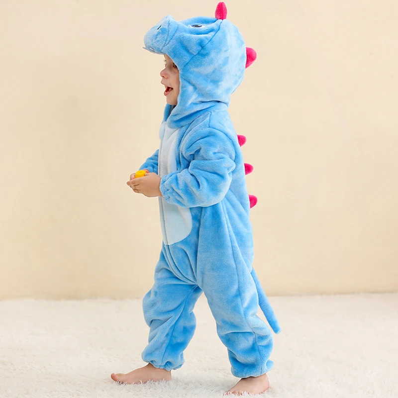 MICHLEY Halloween Winter Baby Rompers Hooded Flannel Toddler Infant Clothes Overall Bodysuits Jumpsuit Costume For Kids Girl Boy 3 MICHLEY Halloween Winter Baby Rompers Hooded Flannel Toddler Infant Clothes Overall Bodysuits Jumpsuit Costume For Kids Girl Boy 3
