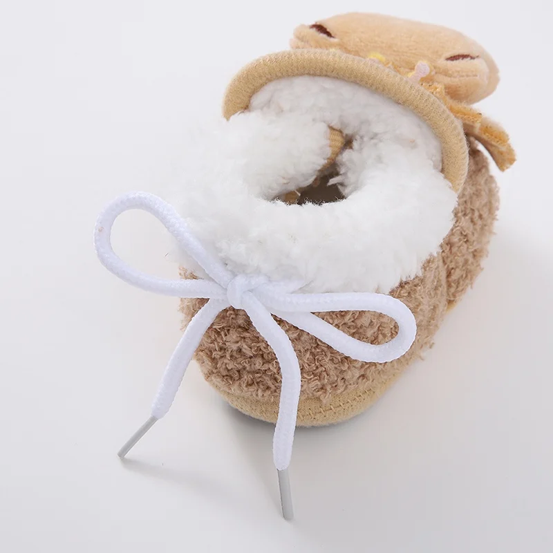 Newborn Winter Baby Boots Shoes Cute Cartoon Boy Girl Toddler Plush Snow Booties Warm Infant Crib Shoes First Walkers 6 Newborn Winter Baby Boots Shoes Cute Cartoon Boy Girl Toddler Plush Snow Booties Warm Infant Crib Shoes First Walkers 6