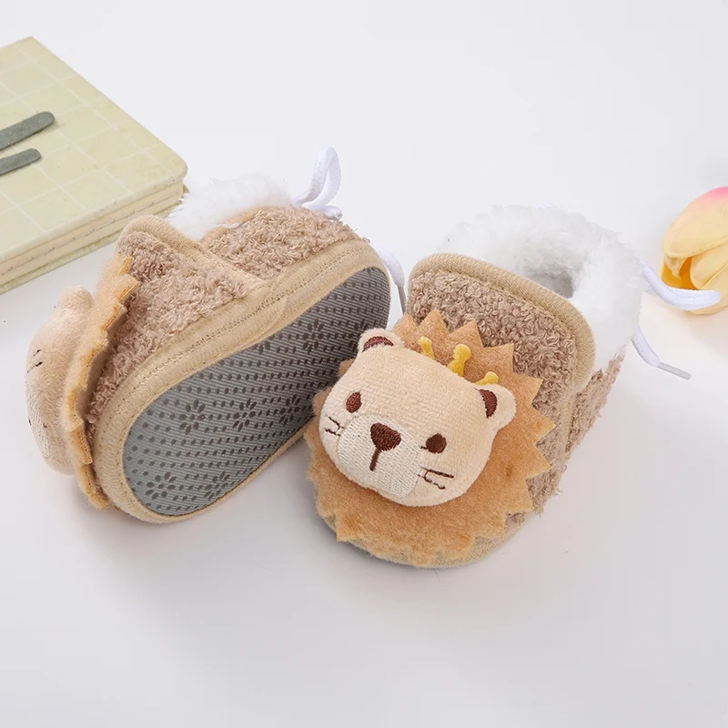 Newborn Winter Baby Boots Shoes Cute Cartoon Boy Girl Toddler Plush Snow Booties Warm Infant Crib Shoes First Walkers 2 Newborn Winter Baby Boots Shoes Cute Cartoon Boy Girl Toddler Plush Snow Booties Warm Infant Crib Shoes First Walkers 2