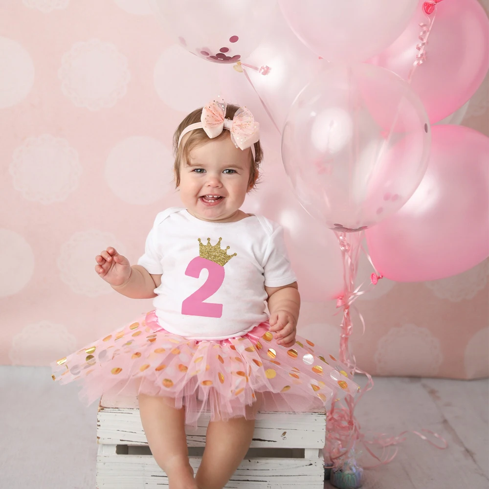 1 / 2 Year Baby Girl Clothes Birthday Party Tutu Dress Set Newborn Baby Girls Birthday Outfits Toddler Infant Girls Costume 2 1 / 2 Year Baby Girl Clothes Birthday Party Tutu Dress Set Newborn Baby Girls Birthday Outfits Toddler Infant Girls Costume 2