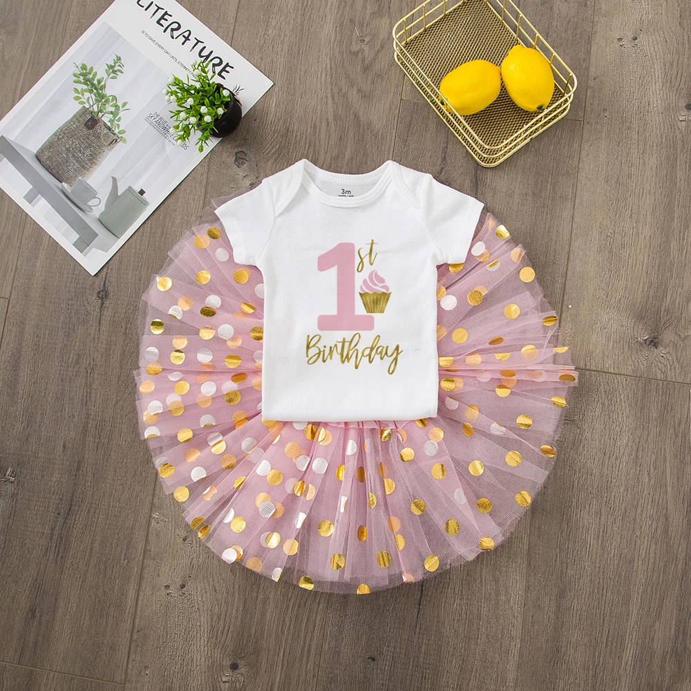 1 / 2 Year Baby Girl Clothes Birthday Party Tutu Dress Set Newborn Baby Girls Birthday Outfits Toddler Infant Girls Costume 6 1 / 2 Year Baby Girl Clothes Birthday Party Tutu Dress Set Newborn Baby Girls Birthday Outfits Toddler Infant Girls Costume 6