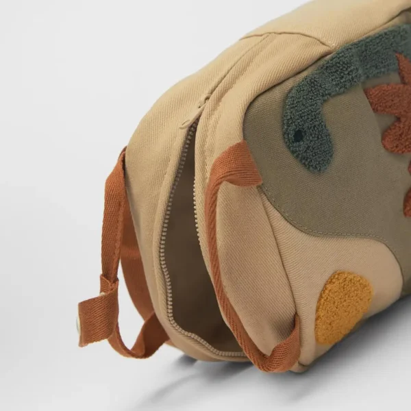 New Embroidered Kids Backpack Cute Cartoon Dinosaur Girls Boy Backpack Canvas Kids Schoold Bags Kindergarten Children's Backpack 3